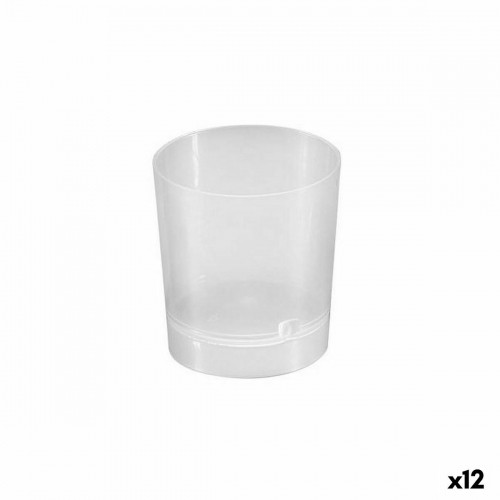 Set of Shot Glasses Algon Transparent Plastic 30 ml 12 Pieces (90Units) image 1