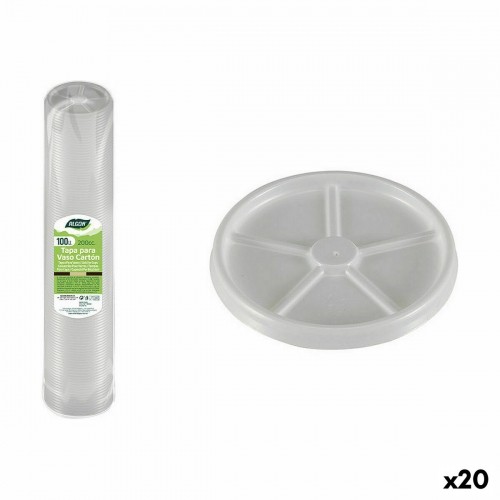 Набор крышек для стаканов Algon Кафе 100 Предметы 200 ml (20 штук) image 1
