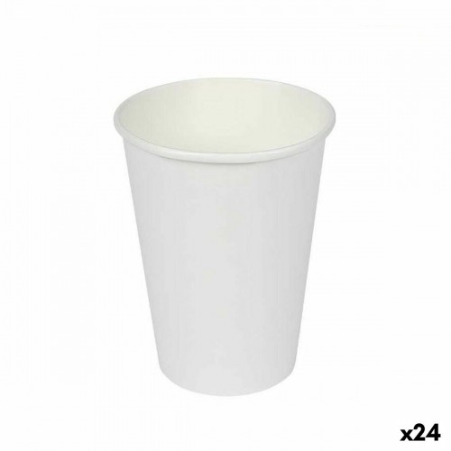 Набор стаканов Algon Картон Одноразовые Белый 24 штук (50 Предметы) image 1