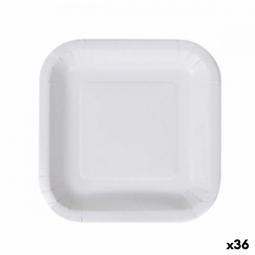Набор посуды Algon Одноразовые Белый Картон 20 cm (36 штук) image 1