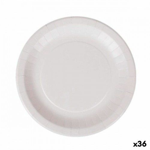 Набор посуды Algon Одноразовые Белый Картон 28 cm (36 штук) image 1