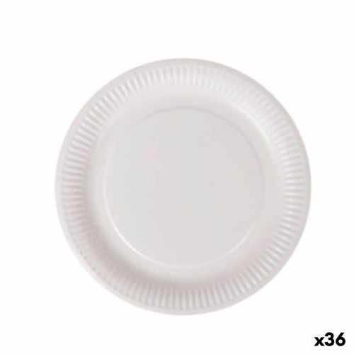 Набор посуды Algon Одноразовые Белый Картон 23 cm (36 штук) image 1