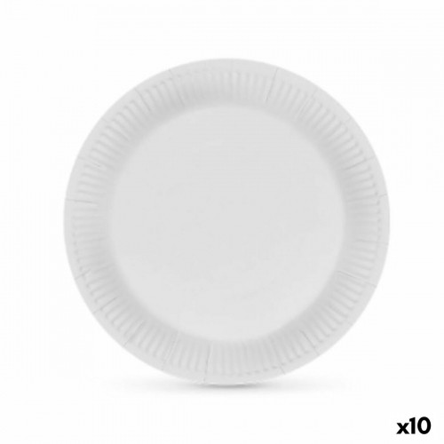 Набор посуды Algon Картон Одноразовые Белый (10 штук) image 1