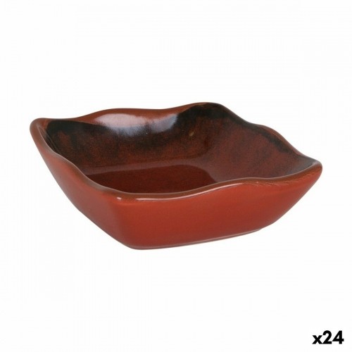 Bowl Inde Squared 10,5 x 10,5 x 3 cm (24 Units) image 1