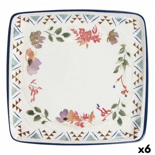 Мелкая тарелка Viejo Valle Moove Spring Фарфор 32 x 31 x 2 cm (6 штук) image 1