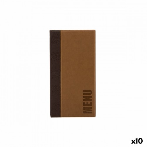 Menu holders Securit Trendy Brown 35,3 x 18,6 x 1 cm image 1