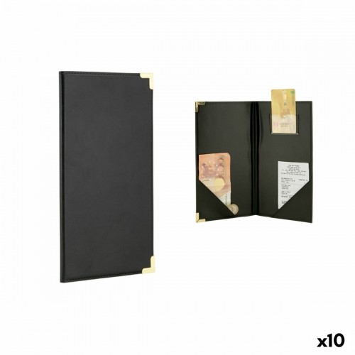 Папка Securit Classic 23,9 x 13,1 cm Чёрный image 1