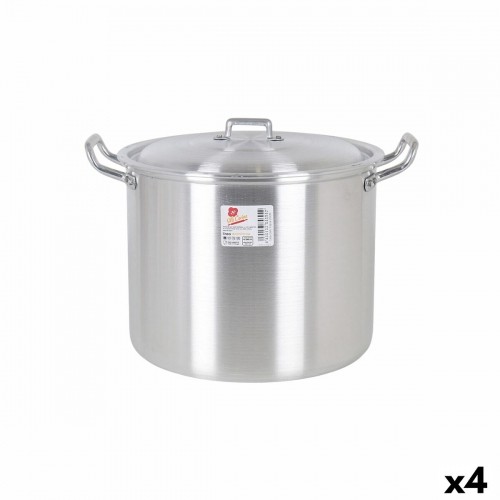 Bigbuy Cooking Кастрюля с крышкой Алюминий 33 x 28 x 24 cm (4 штук) image 1