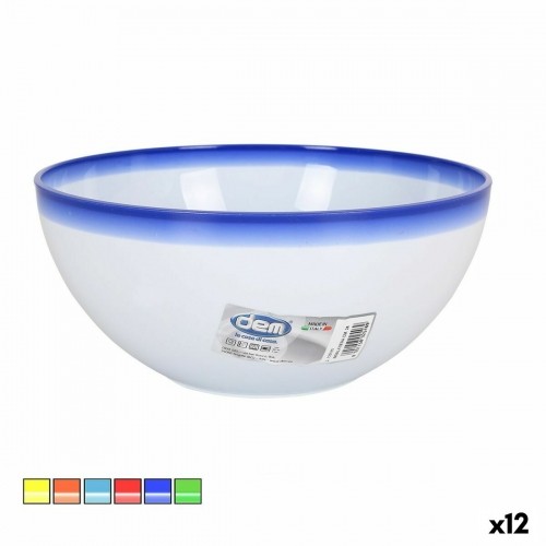 Salad Bowl Dem Picasso 2,7 L ø 24 x 11 cm (12 Units) image 1