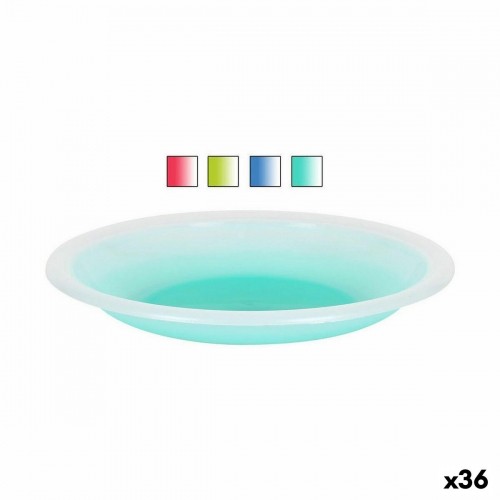 Deep Plate Dem Cristalway Ø 22 x 22 x 3 cm (36 Units) image 1