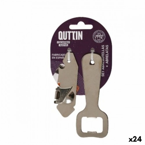 Can Opener Quttin Bottle opener Set 2 Pieces (24 Units) image 1