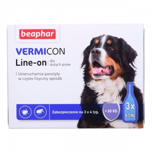 Пищевая добавка Beaphar VERMIcon Line-on Dog L Мнсектицидный image 1