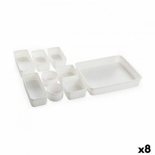 Basket set Dem 9 Pieces Plastic (8 Units) image 1