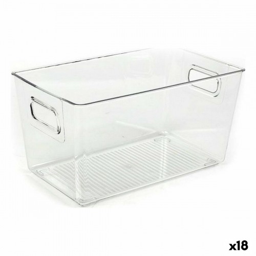 Multi-use Box Dem Transparent 25,7 x 15,3 x 13,5 cm (18 Units) image 1
