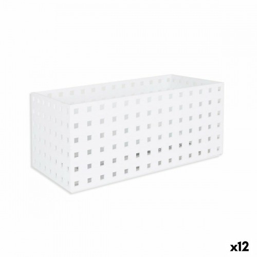 Органайзер Для Ящиков Confortime Белый 27,5 x 13,5 x 12,2 cm (12 штук) image 1