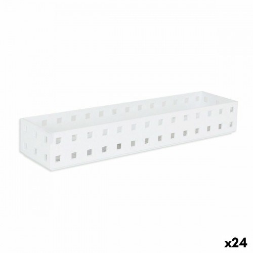 Drawer Organizer Confortime White 27,6 x 6,6 x 4,3 cm (24 Units) image 1