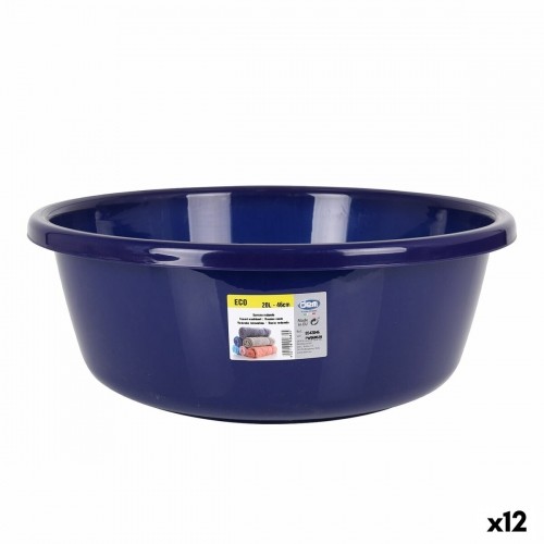 Washing-up Bowl Dem Eco Circular Blue 20 L 47 x 47 x 16 cm (12 Units) image 1