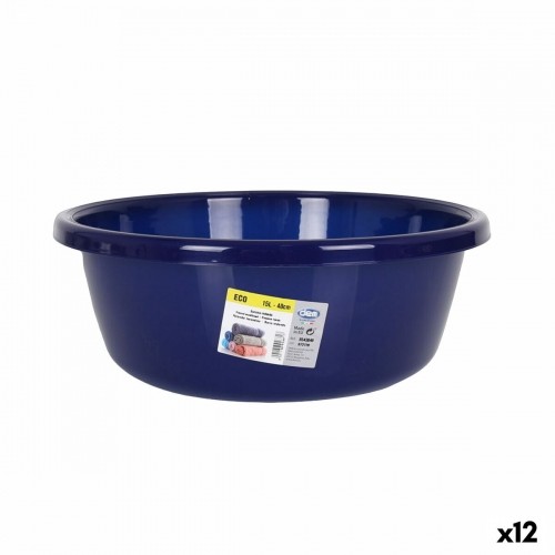Washing-up Bowl Dem Eco Circular Blue 15 L 41 x 16 cm (12 Units) image 1