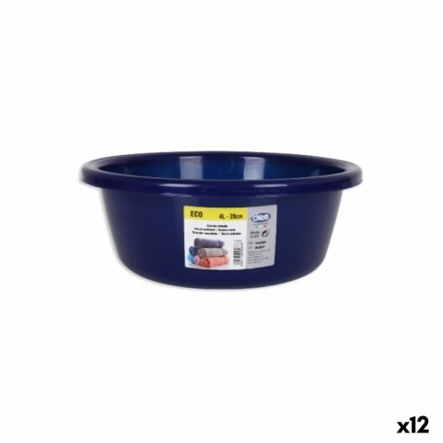 Washing-up Bowl Dem Eco Circular Blue 4 L 28 x 28 x 11 cm (12 Units) image 1