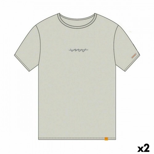 Short Sleeve T-Shirt Cállate la Boca Beige XL (2 Units) image 1
