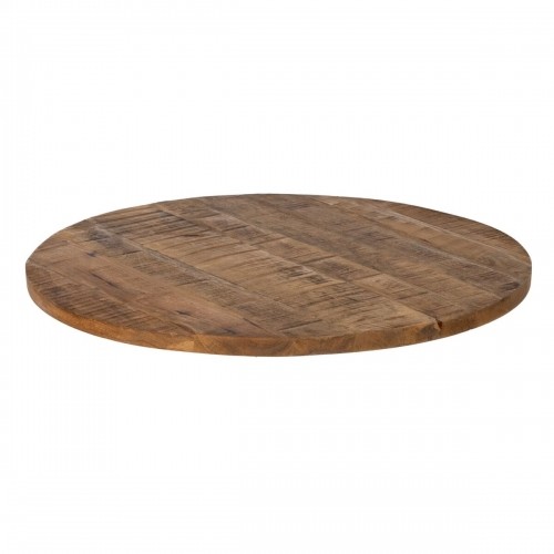 Bigbuy Home Table top Круглый Бежевый Древесина манго 80 x 80 x 3 cm image 1
