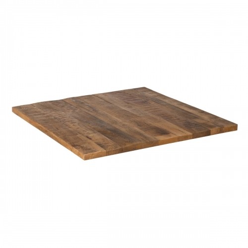 Bigbuy Home Table top Квадратный Бежевый Древесина манго 80 x 80 x 3 cm image 1