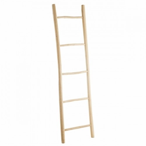 Free-Standing Towel Rack Beige Teak 48 x 8 x 180 cm image 1