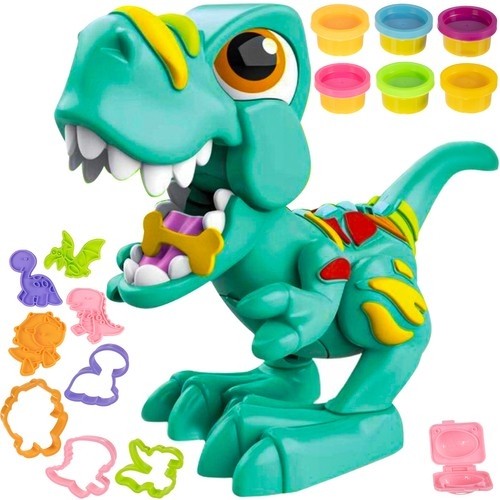 Kruzzel Plasticine - set - dinosaur 22775 (17261-0) image 1