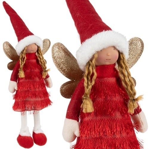 Fairy - red Christmas figurine Ruhhy 22346 (17053-0) image 1