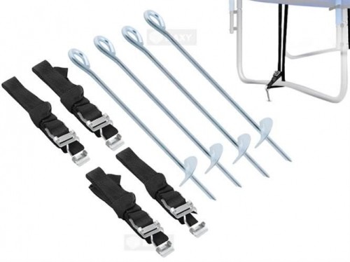 Malatec Anchors for the trampoline - a set of 4 pcs. (11482-0) image 1