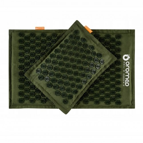 Стеганый Коврик с Акупунктурой Oromed ORO-HEALTH Зеленый 43 x 67 cm image 1