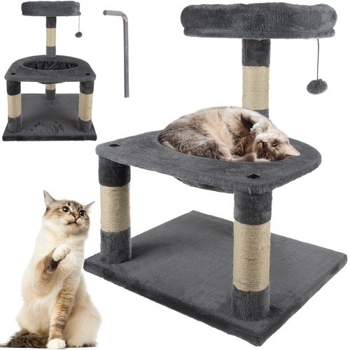 Cat tree 71cm gray Purlov 21711 (16734-0) image 1