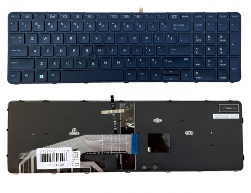 Клавиатура для ноутбука HP: Probook 650 G2/G3, 655 G2/G3 с подсветкой image 1