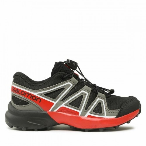 Детские спортивные кроссовки Salomon Speedcross  Чёрный image 1