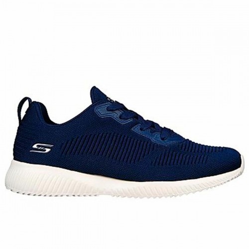 Sports Trainers for Women Skechers Bobs Squad Tough Blue image 1