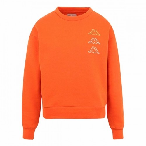 Unisex Sweatshirt without Hood Kappa Kifoli Dark Orange image 1
