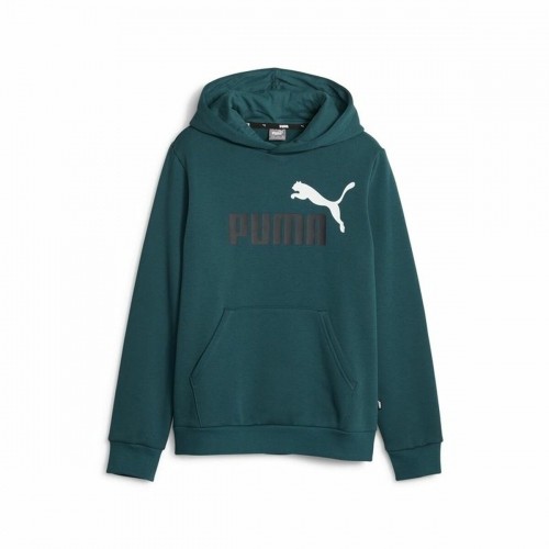 Детская толстовка Puma Ess+ 2 Col Big Logo Синий image 1