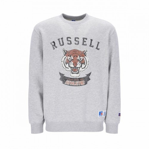Men’s Sweatshirt without Hood Russell Athletic Honus Light grey image 1