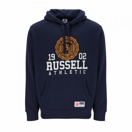 Men’s Hoodie Russell Athletic Ath 1902 Navy Blue image 1