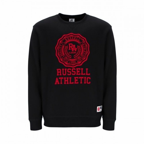 Men’s Sweatshirt without Hood Russell Athletic Ath Rose Black image 1