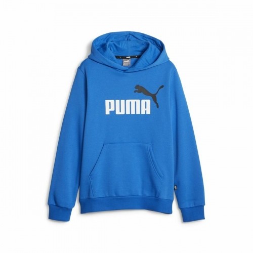 Children’s Sweatshirt Puma Ess+ 2 Col Big Logo Blue image 1