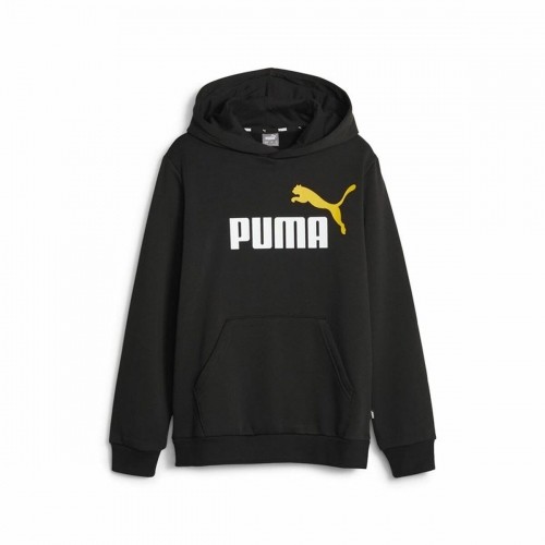 Children’s Sweatshirt Puma Ess+ 2 Col Big Logo Black image 1