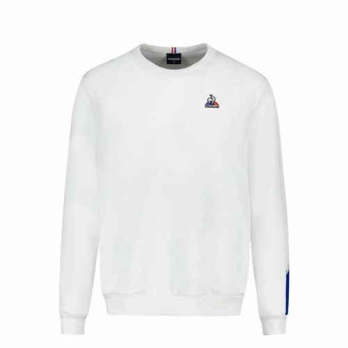 Unisex Sweatshirt without Hood Le coq sportif Tri Crew N°1 New Optical White image 1