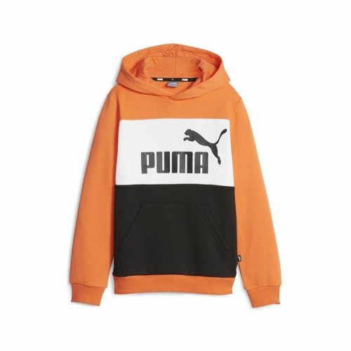 Children’s Sweatshirt Puma Ess Block Fl Orange image 1
