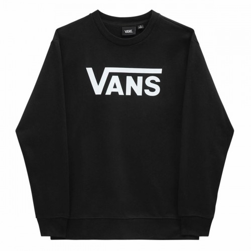 Women’s Sweatshirt without Hood Vans Drop V Logo BFF Crew Black image 1