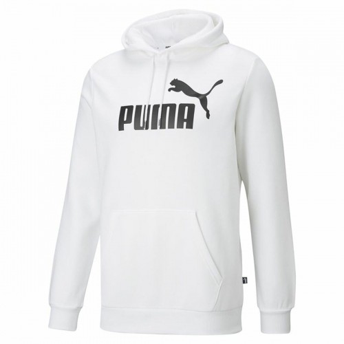 Vīriešu Sporta Krekls ar Kapuci Puma Ess Big Logo Balts image 1