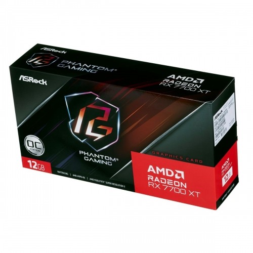 Graphics card ASRock RX7700XT PG 12GO AMD AMD RADEON RX 7700 XT GDDR6 12 GB image 1