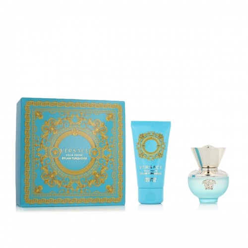 Women's Perfume Set Versace EDT Dylan Turquoise 2 Pieces image 1
