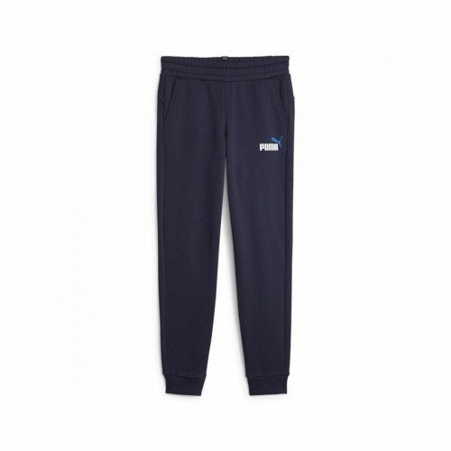 Children's Tracksuit Bottoms Puma  Ess+ 2 Col  Blue image 1