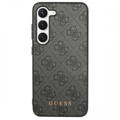 Guess GUHCS24MG4GFGR S24+ S926 czarny|black hardcase 4G Metal Gold Logo image 1